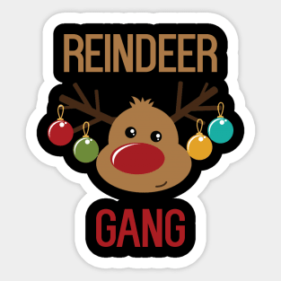 Reindeer Gang Sticker